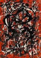 Jackson Pollock: Free Form 22x30 Archival Quality Fine Art Print