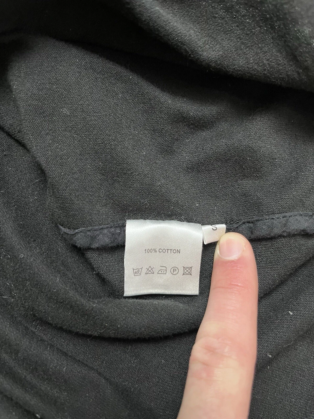 Felpa con cappuccio donna Avant Garde stile Henrik Vibskov Rick Owens taglia S