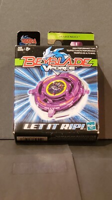 Beyblade V Force Makendo - Let It Rip 2003 Hasbro - Attack Type 9 C2 - RARE