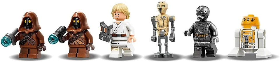 Lego Star Wars 75220 SANDCRAWLER Luke Skywalker Jawas RA-7 R5-A2 NEW Foto 4 de 4