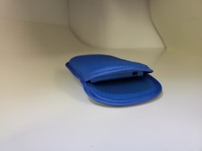 Blue Soft Padded Pouch Protective Sleeve Case for Gameboy Pocket 7" x 3.5" 39R