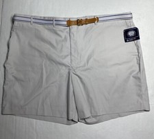 VINTAGE Knights Bridge Shorts Mens Size 50 Chino inseam 7” made in USA Tan NEW!!
