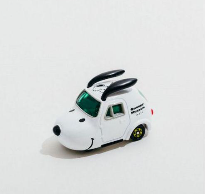 スヌーピー  ミニカー Snoopy & Classic Race Car Peanuts motorized Atlantis Snap