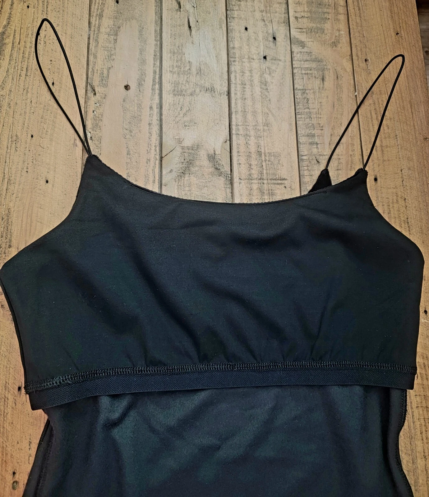 UNDERCOVER Abito Cami Victoria's Secret nero a costine velluto taglia S