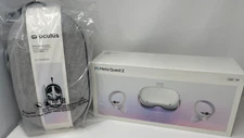 Oculus Meta Quest 2 All-In-One Standalone VR Gaming Headset 256GB Case 3D Bundle