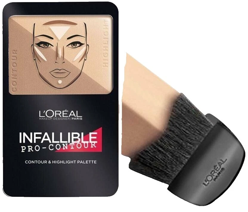 Polvo Suelto L'Oréal Bronceador Rostro, Contorno y Resaltador