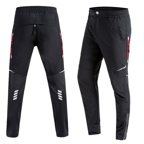 Fahrradhose Radhose Funktionshose Laufhose Lang winddicht atmungsaktiv Herren-DE - Bild 14 von 21