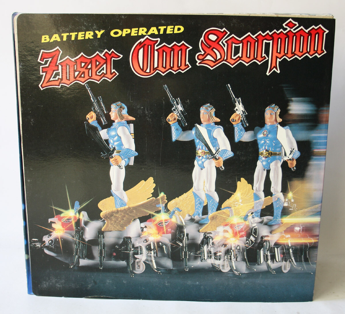 VINTAGE 1986 GUARDIAN RIDER SCORPIO SECTAURS BLACKSTAR MOTU SON AI