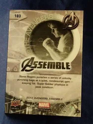2012 Upper Deck Avengers: Assemble BASE Trading Cards You-Pick-1 "Marvel" - Picture 118 of 212