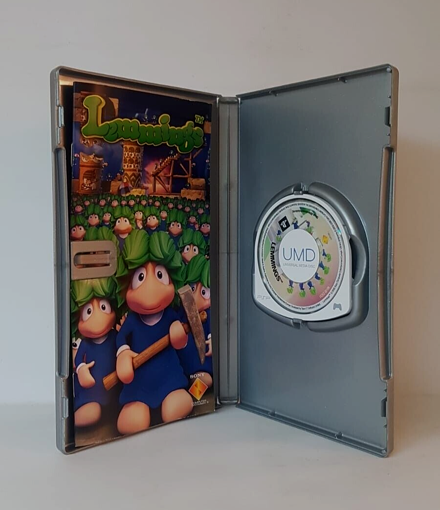 Jeu PSP Lemmings Platinum - Version Française - Bon état Avec Manuel - Sortie 2008