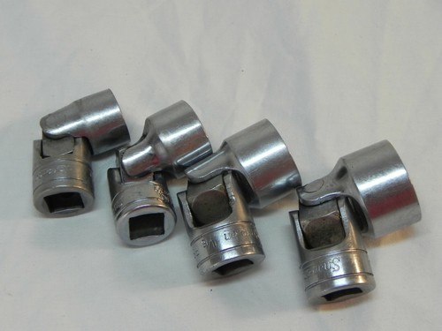 Snap-On 4 Piece 3/8'' Drive 6 Pt SAE Flank Dr Shallow Universal Socket Set (FS) - Bild 10 von 11