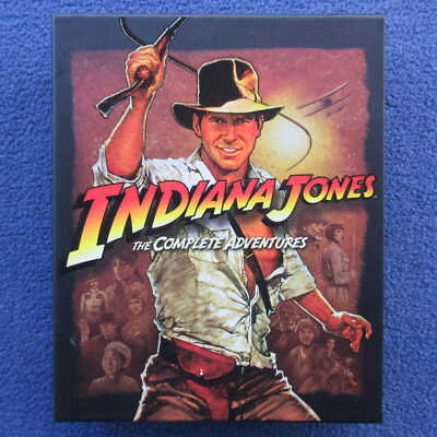 INDIANA JONES The Complete Adventures BOX Teil 1 2 3 4 BluRay
