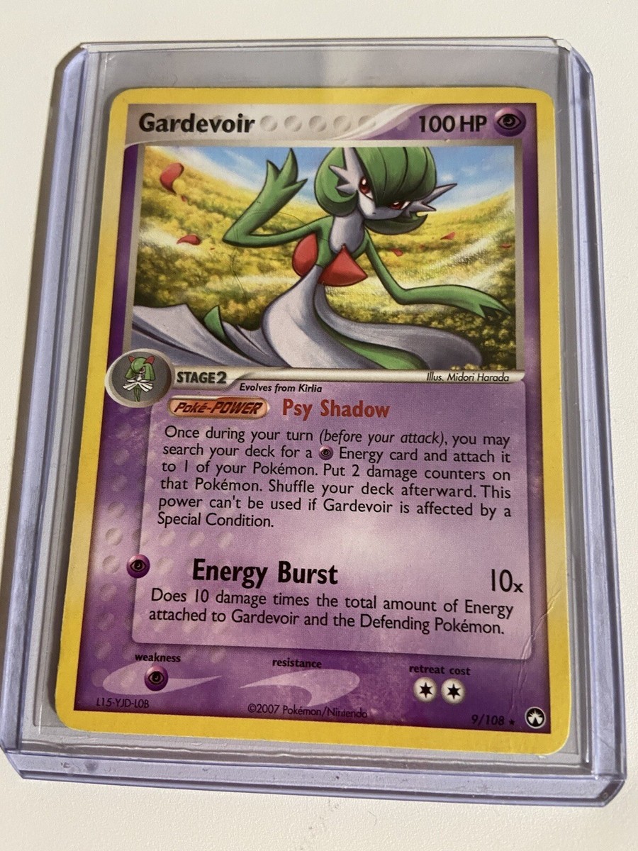 Gardevoir-100hp- 9/108- 2007 psy shadow | eBay Gardevoir-100hp- 9/108- 2007 psy shadow | eBay