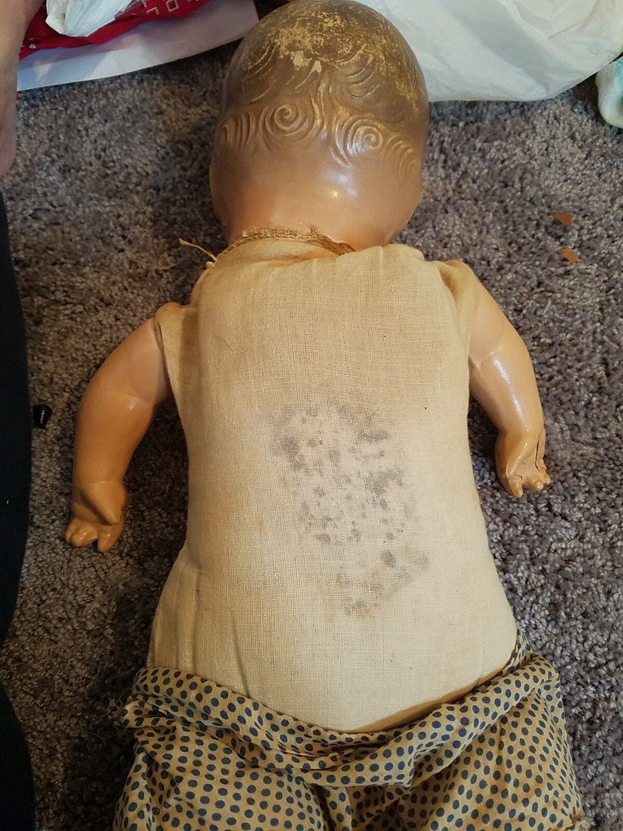 Antique Baby Doll Mama Crier 20