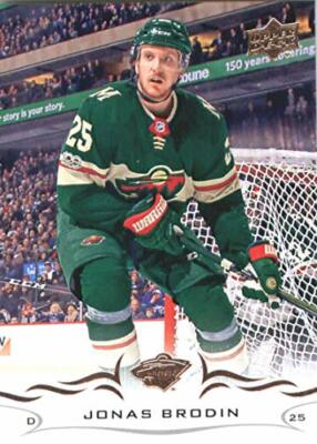 2018-19 Upper Deck Series 1 #89 Jonas Brodin - Minnesota Wild