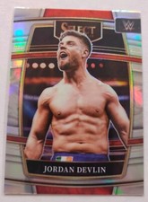 2022 Panini Select WWE Concourse Silver Prizm #81 Jordan Devlin Wrestling Card