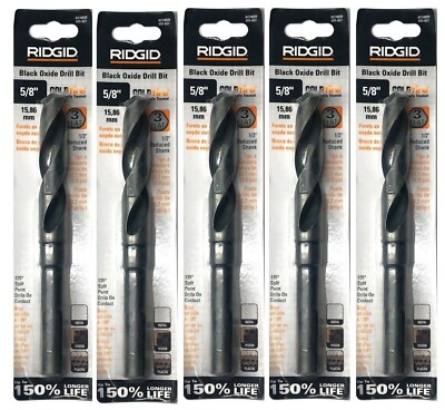 (Pack of 5) New RIDGID ColdFire 5/8