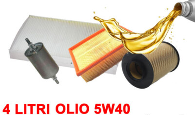 Olio Total Kit 4 Filtri Tagliando Per Opel Corsa C 1.0 E 1.2 - Foto 14