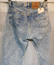 Levis 501 VTG USA Made Actual 32x30 Sandwash Fade 1990's *