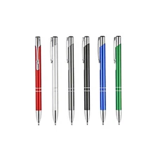 Full Metal Ballpoint Pen 1mm Black Ink Gel Pen Office Writing Stationery FashiRG
