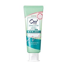 New Sealed SUNSTAR Ora2 Me toothpaste Stain Clear Paste Mild White Tea 125g