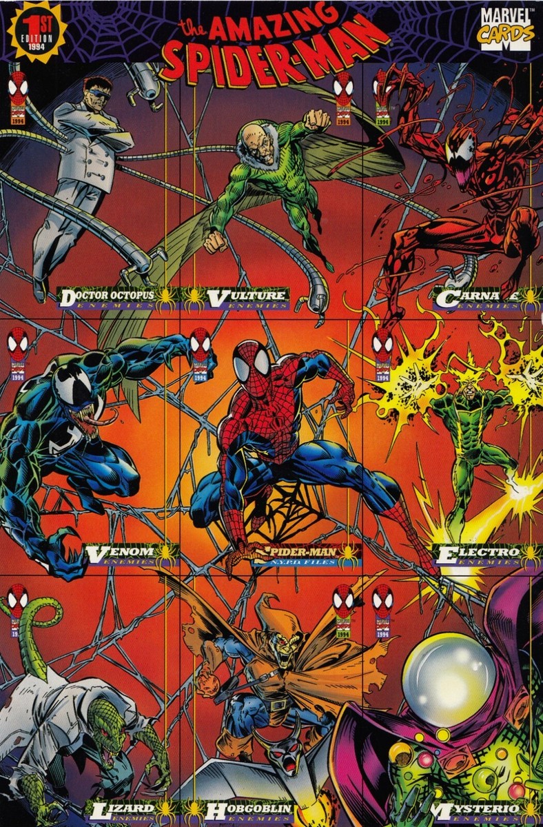 FLEER スパイダーマン アメコミ カード 箱 1995 Marvel Fleer Ultra Spider-Man✨ Gold Signature ✨Pick