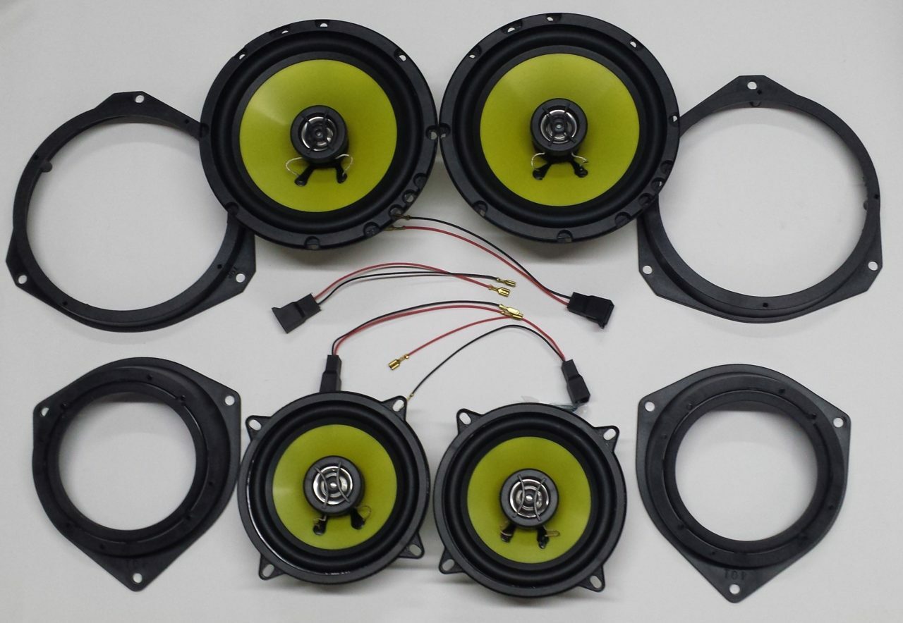 Upgrade Audio Opel Astra G: Kit 4 Altoparlanti + Cablaggi Originali