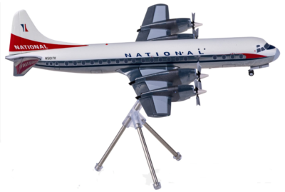 1:200 GeminiJets NATIONAL Lockheed L-188A Electra Passenger Plane
