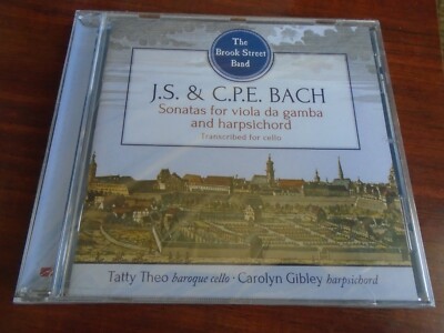 Brook Street Band-Sonatas Viola Da Gamba & Harps - NEW SEALED CD