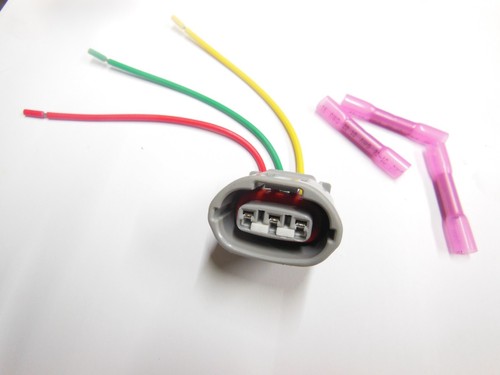 2000-2005 Toyota Echo alternator plug pigtail 3 wire repair harness connector - Picture 2 of 5