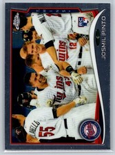 2014 Topps Chrome #24 Josmil Pinto RC Minnesota Twins