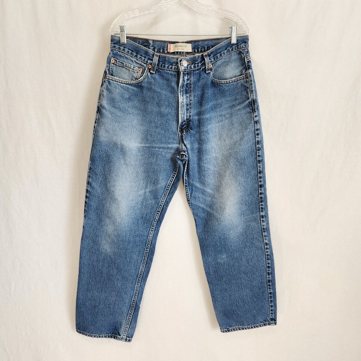 USA LEVI'S 550 VINTAGE Unisex Relaxed Fit Baggy High Rise USA LEVI'S 550 VINTAGE Unisex Relaxed Fit Baggy High Rise