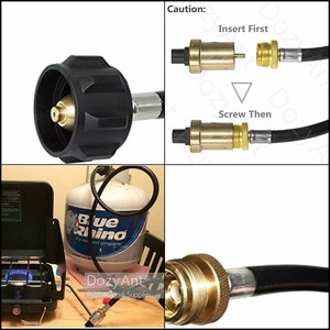 propane adapter converter hose lb dozyant qcc1 replacement feet
