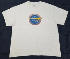 Vintage 2004 Star Trek Ad Astra Per Aspera shirt size XL tv show movie