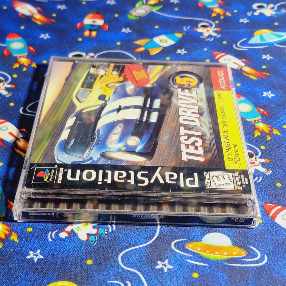 Test Drive 5 (Sony PlayStation 1, 1998)  PS1 Complete Tested Black Label - Image 4 of 4