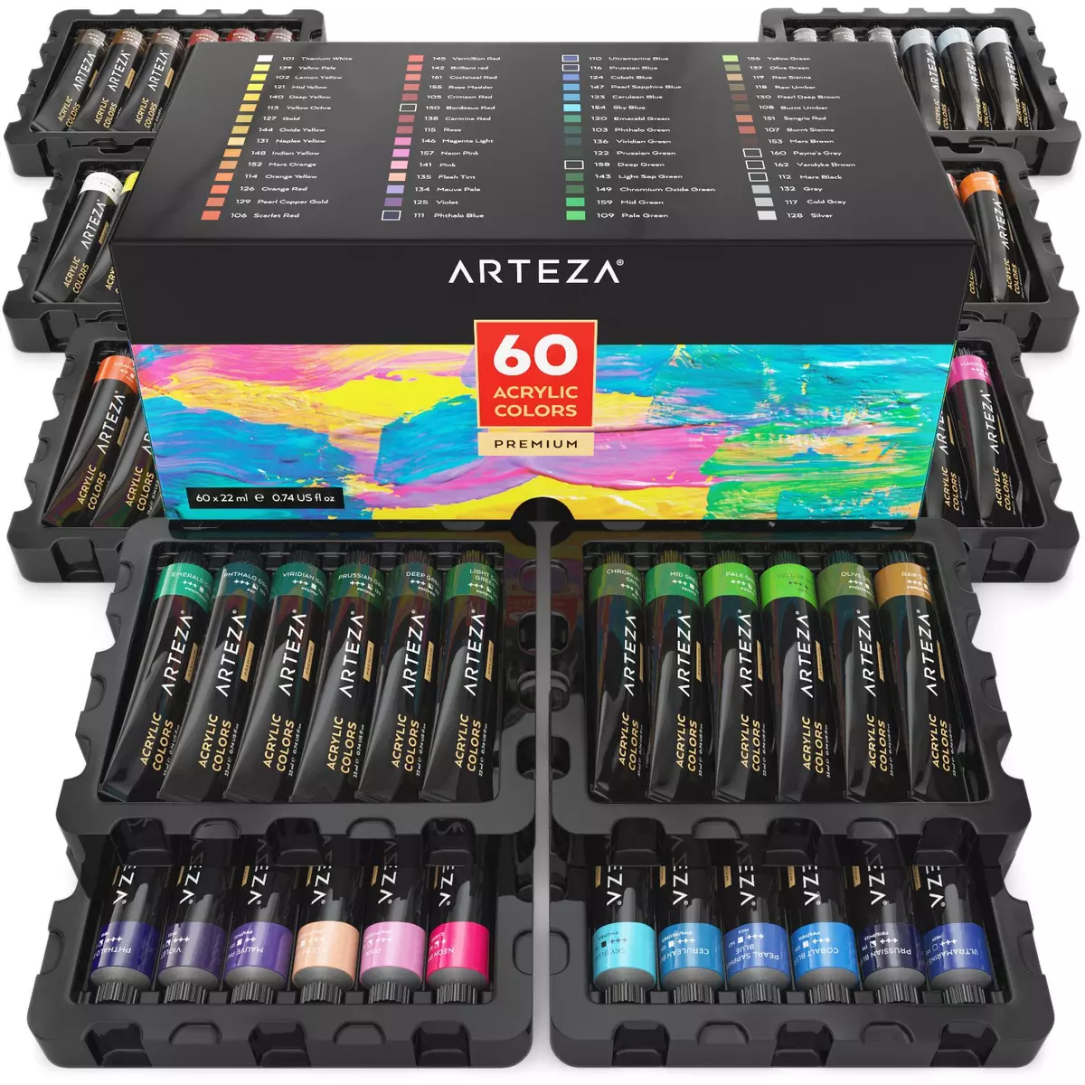 Arteza Acrylic Paint Set 