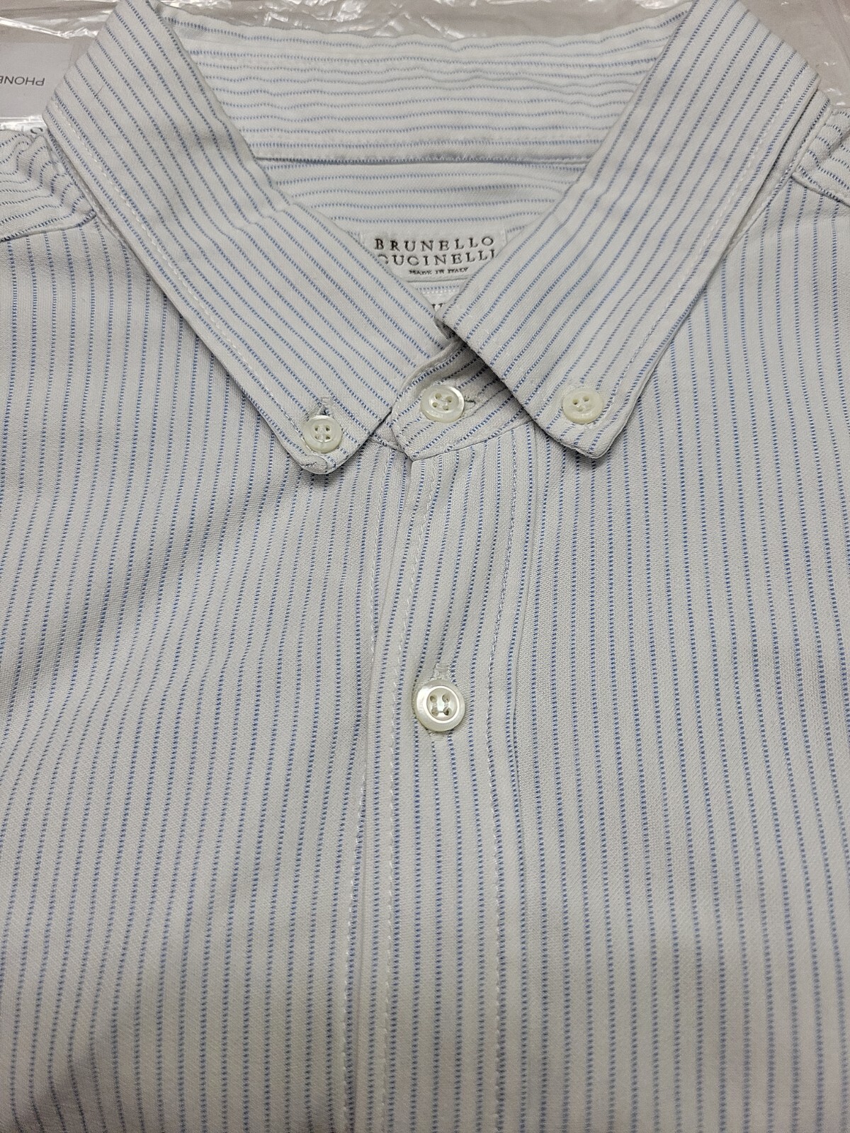 ☆●BRUNELLO CUCINELLI BASIC FIT WHITE COTTON DRESS… - image 7