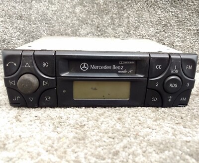 Mercedes Audio 10 Cassette Radio Stereo BE3100 Becker 2108200986 W210 R129 W208