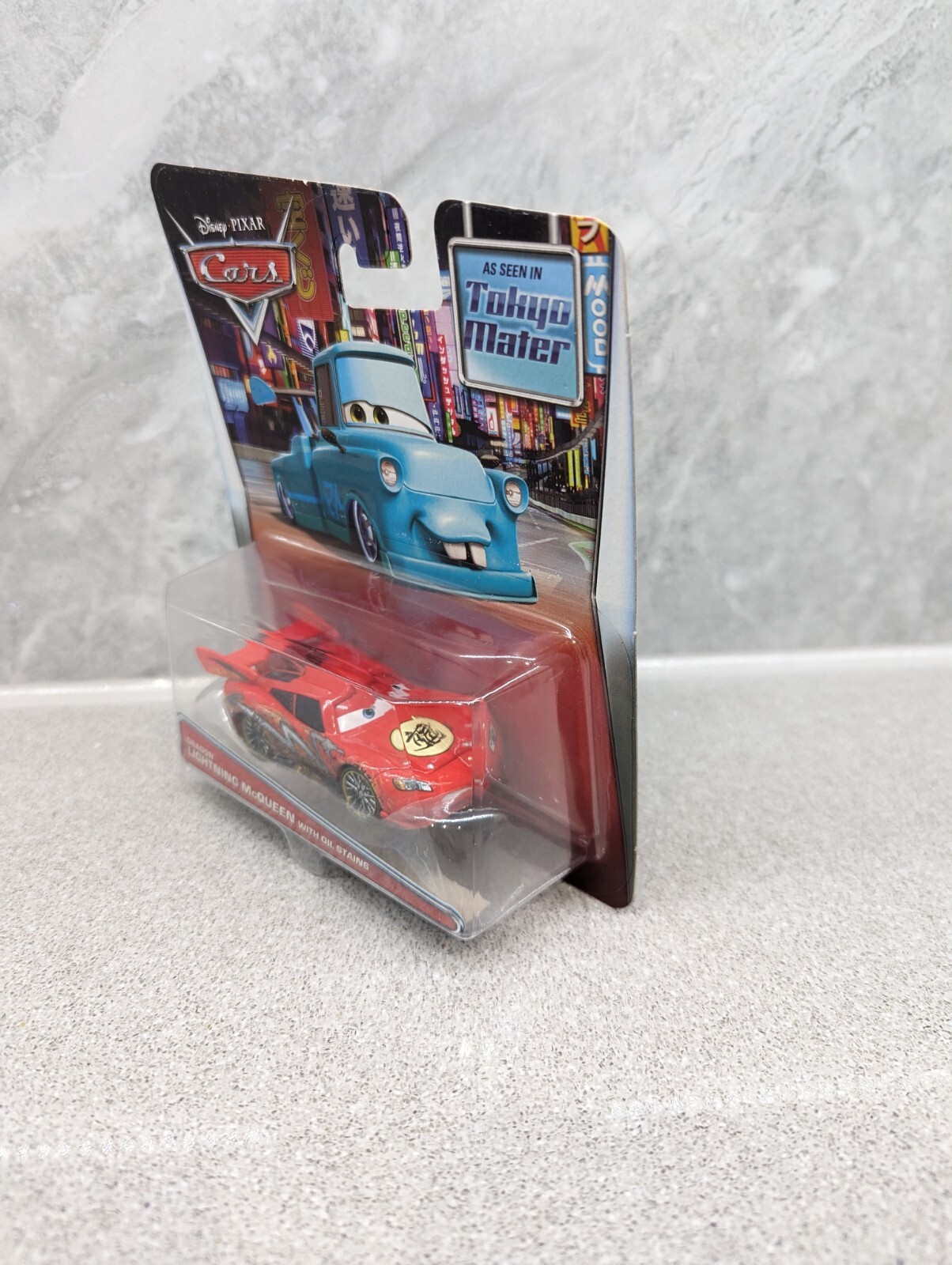 Disney Pixar Cars Dragon Lightning McQueen With Oil Stains Mattel 155