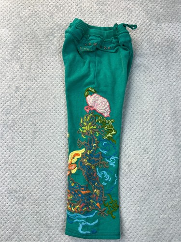 Rare Da-Nang Surplus Embroidered Sweatpants Boys Girls Small Vintage Pants - Picture 8 of 18