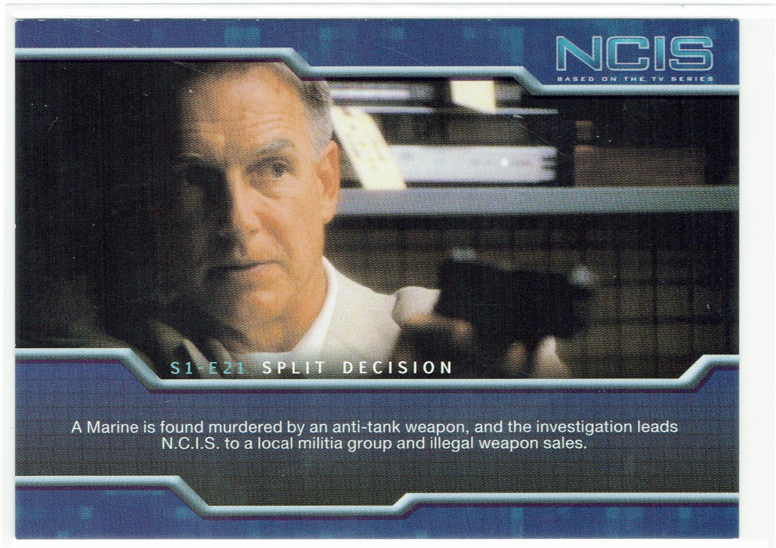 NCIS 2012 Premium Packs Seasons 1-3 Episode Base Card #12 Split Dicision