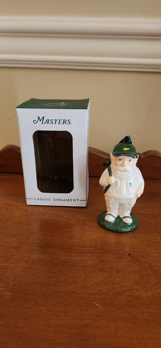 2024マスターズ　マスターズ　ガーデン　　ノーム　小 2024 Masters Caddie Mini Gnome Holiday Ornament, ANGC, Golf
