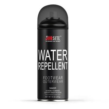 JobSite Water Repellent Spray - Waterproof Shoes, Boots and Apparel - 10 oz