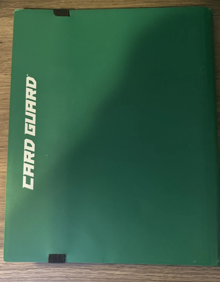 Card Guard Card Folio Green 9-Pocket Pages Hold 360 Plus - Image 2 of 3
