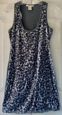 Charlotte Russe Womens Gray Body-Con Sequin Holiday Cocktail Party Dress Small