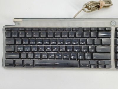 Apple Vintage 1999 Blue Wired USB Keyboard iMac M2452