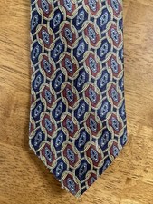 Manhattan Men's Tie Necktie Abstract Geometric Made In USA Polyester