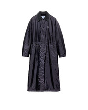 PRADA $5300 Navy Re-Nylon Lightweight Raincoat New & Authentic