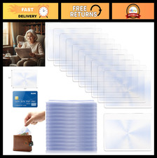 100 PCS Thin Fresnel Lens - Pocket Magnifier for Reading  Fire Starting