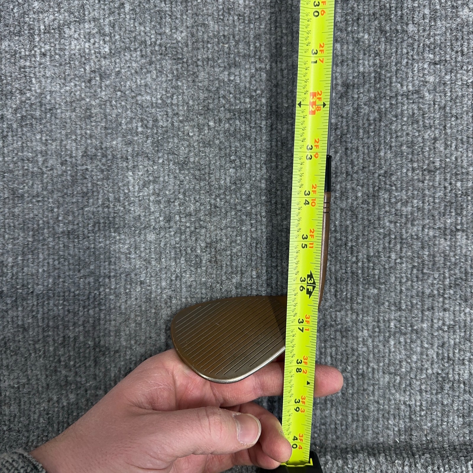 TaylorMade Milled Grind MG Hi-Toe Lob Wedge 64° Carbon Steel Stiff RH Modus 3